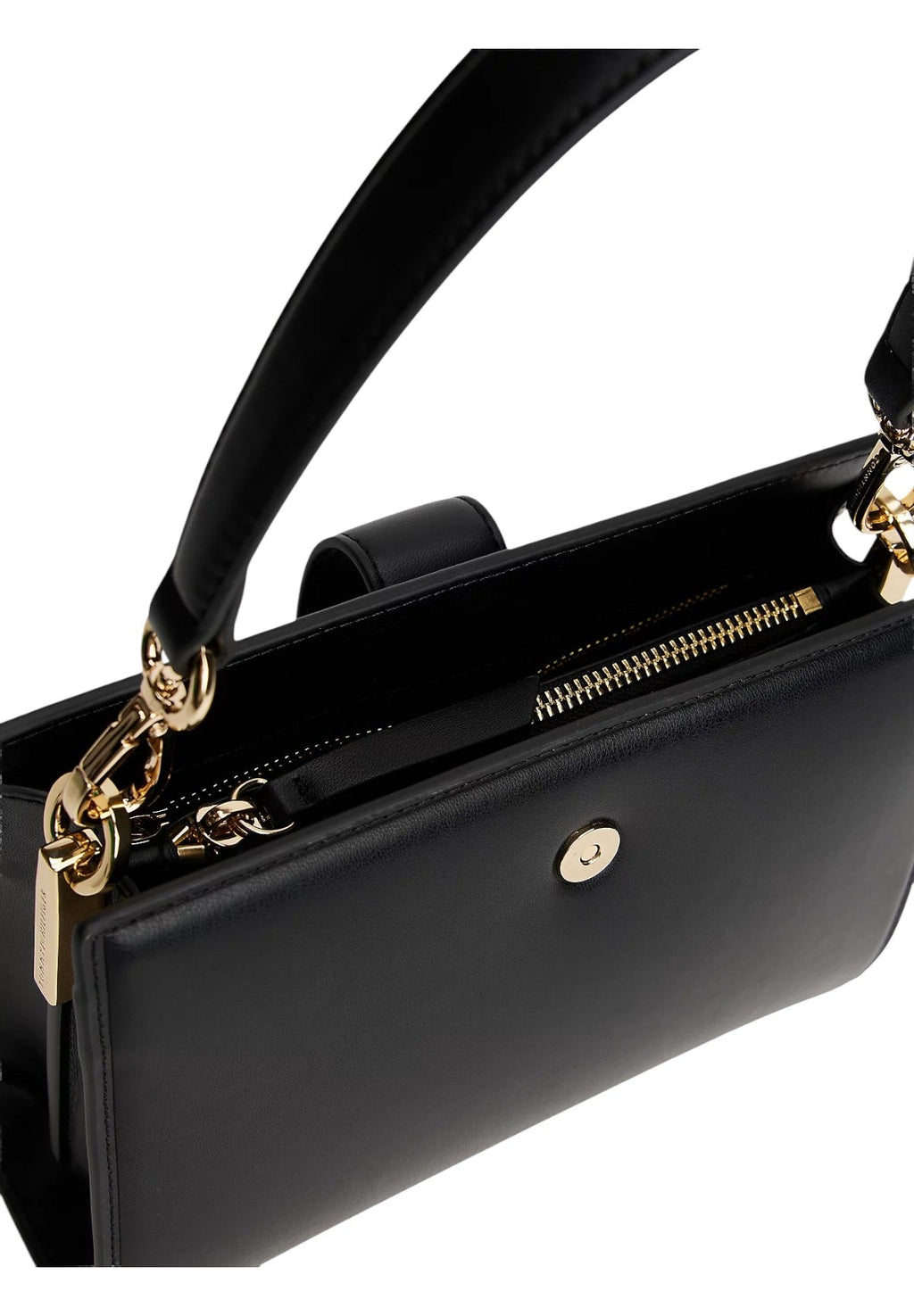 Tommy Hilfiger TH Heritage Mini Satchel – Borsa Donna Nera con Tracolla