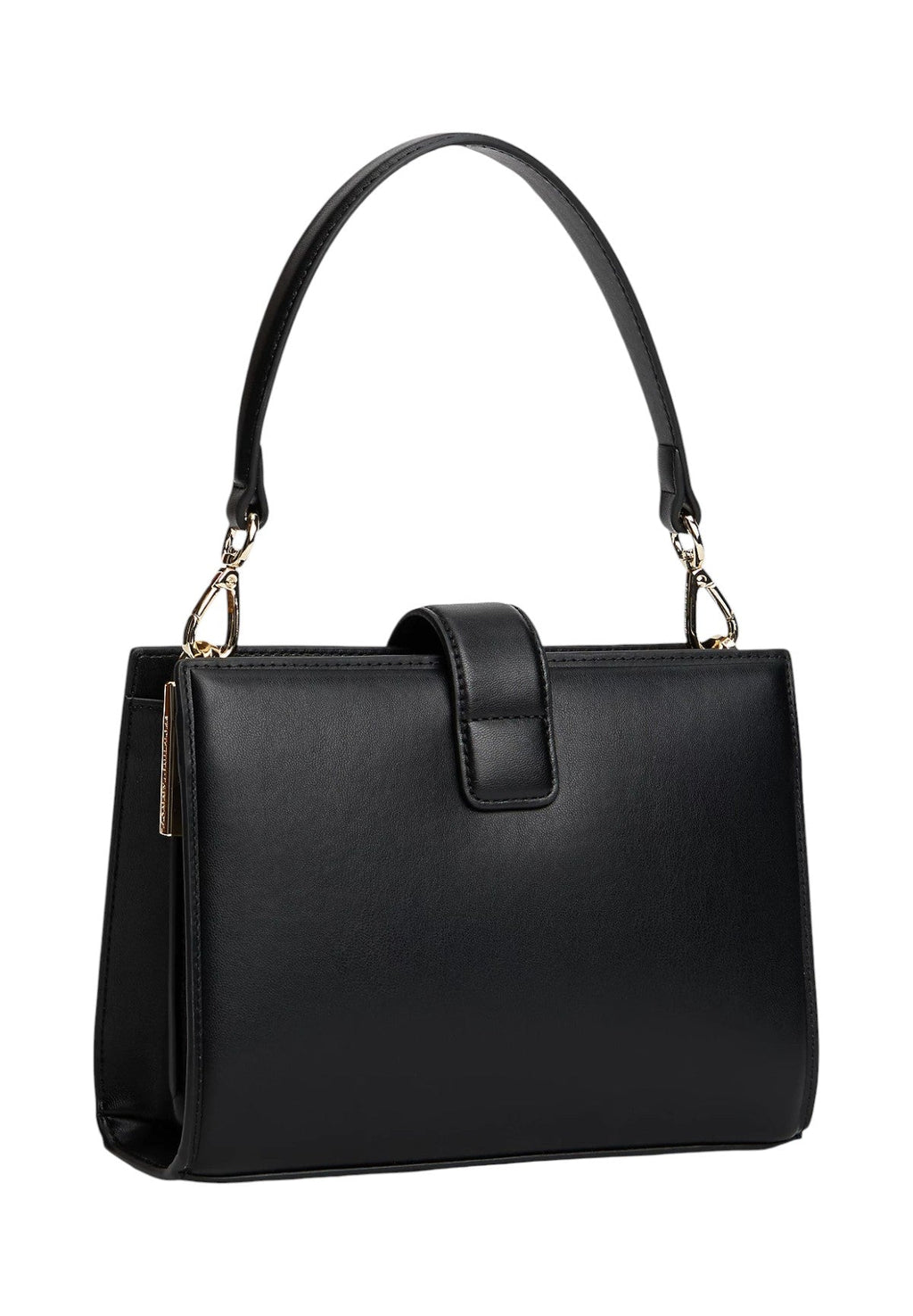 Tommy Hilfiger TH Heritage Mini Satchel – Borsa Donna Nera con Tracolla