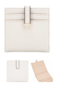 GUESS Laurel SLG Portafoglio Portacarte Bone con Logo Triangolare