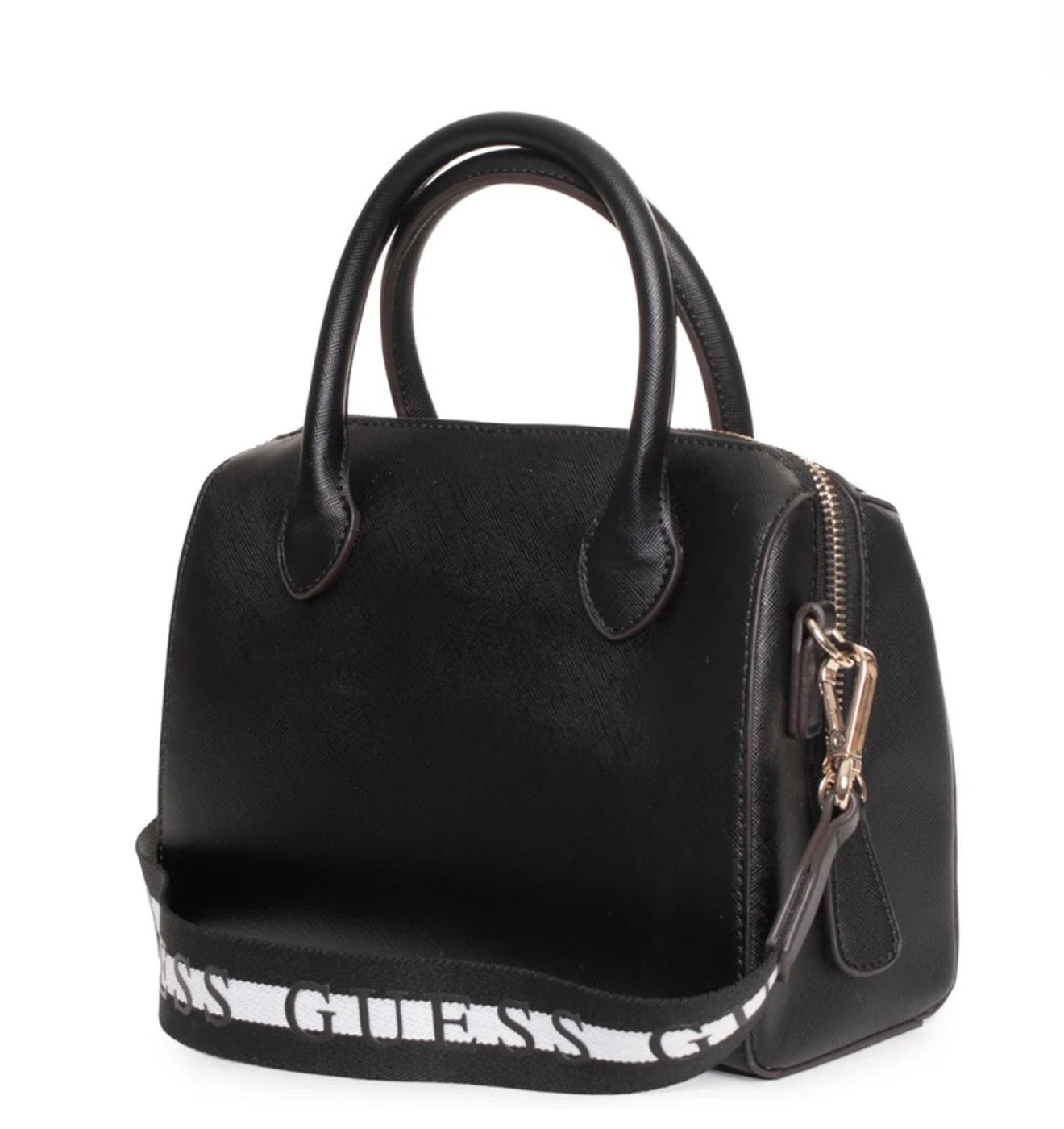 Borsa a Mano GUESS Nera con Tracolla