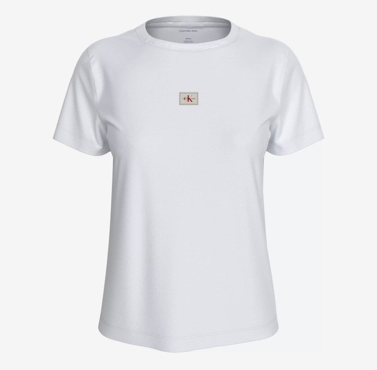Calvin Klein Jeans T-Shirt Donna Nera con Logo CK