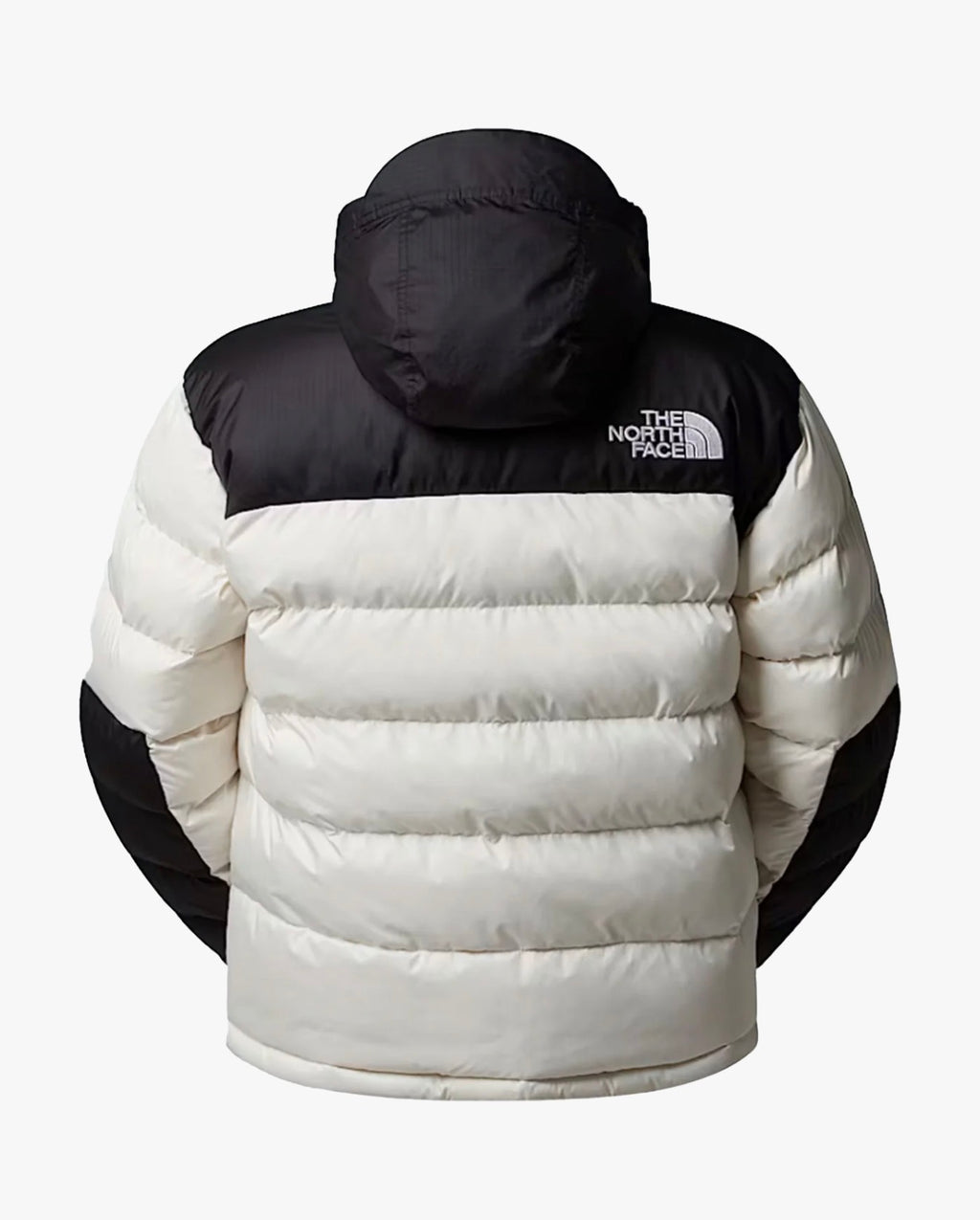 The North Face Piumino Donna Bianco e Nero con Cappuccio
