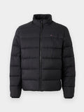 Tommy Hilfiger Piumino Uomo Nero Trapuntato con Logo