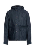 The North Face Giubbotto Uomo in Tessuto Tecnico con Cappuccio Blu Navy