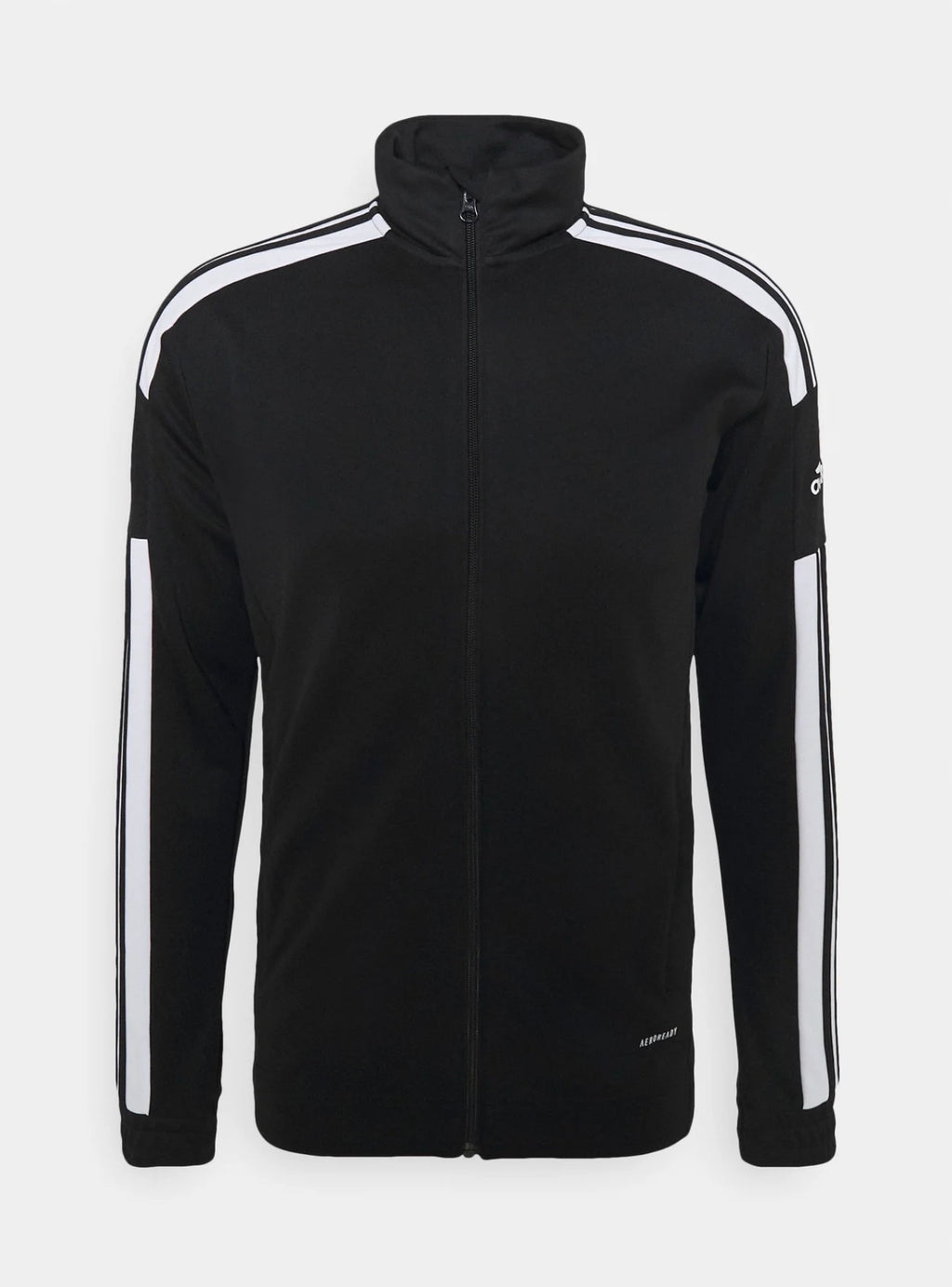 Adidas Giacca Sportiva Uomo AEROREADY Nera con 3 Strisce Bianche