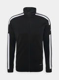 Adidas Giacca Sportiva Uomo AEROREADY Nera con 3 Strisce Bianche