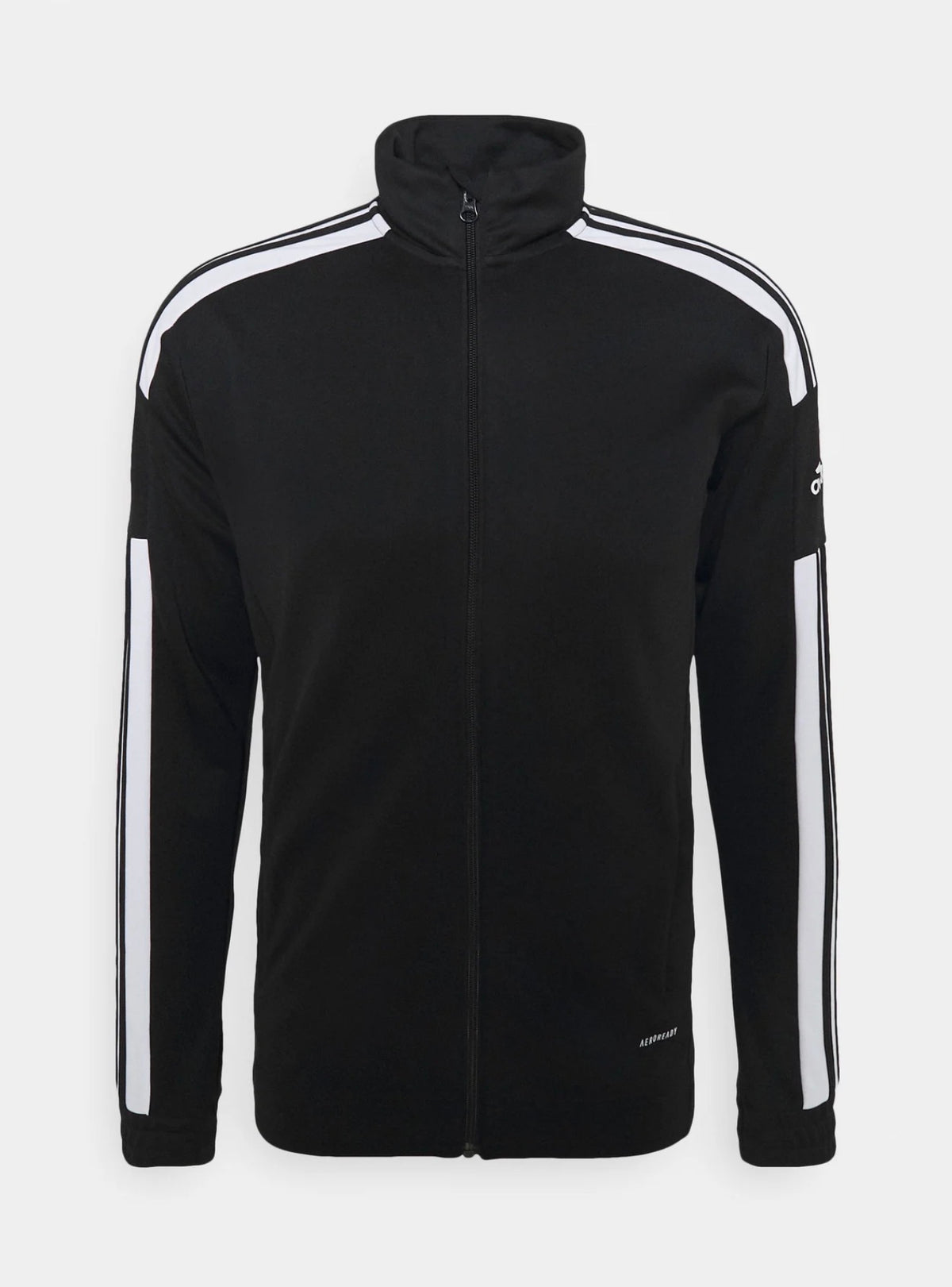 Adidas Giacca Sportiva Uomo AEROREADY Nera con 3 Strisce Bianche