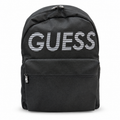 Zaino Guess Uomo Nero con Maxi Logo a Righe
