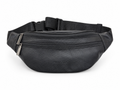 Roncato marsupio uomo nero in vera pelle 46.68.420.NE, fronte