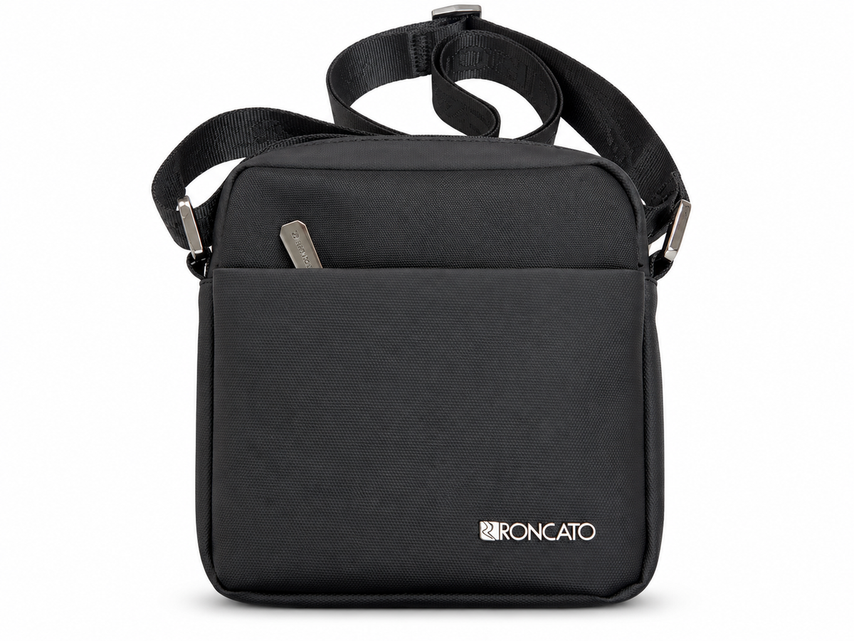 Roncato borsello nero 46.68.202.NE - fronte
