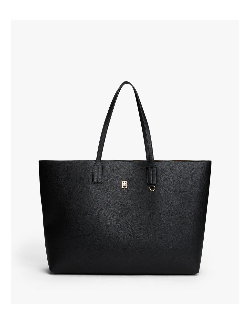 Tommy Hilfiger TH Icon Tote – Borsa Shopper Donna Nera con Pochette