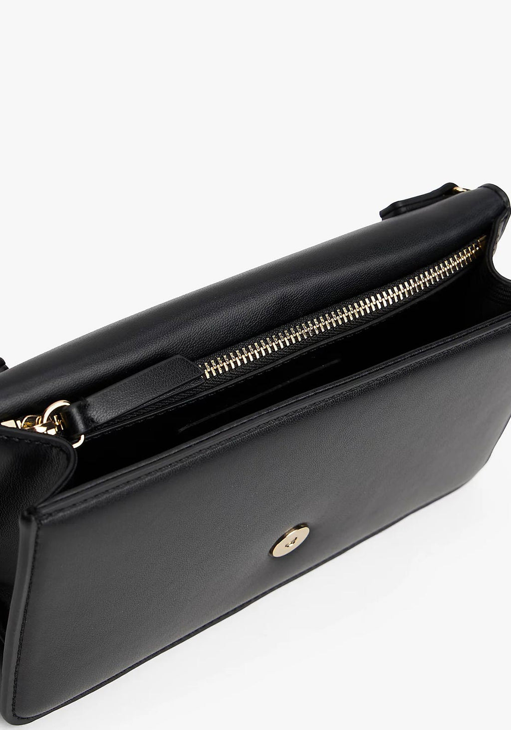 Tommy Hilfiger TH Heritage Clutch – Pochette Donna Nera con Catena